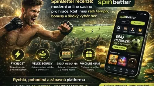 SpinBetter recenze: moderní online casino s bonusy, live casinem a širokou nabídkou her