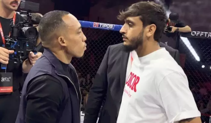 VIDEO: Sivák proti muži, který porazil Mawara. První staredown ukázal, že tohle bude bolet