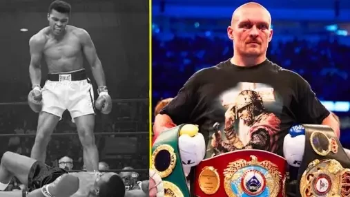 Usyk jako Muhammad Ali. Podobností je tolik, až běhá mráz po zádech
